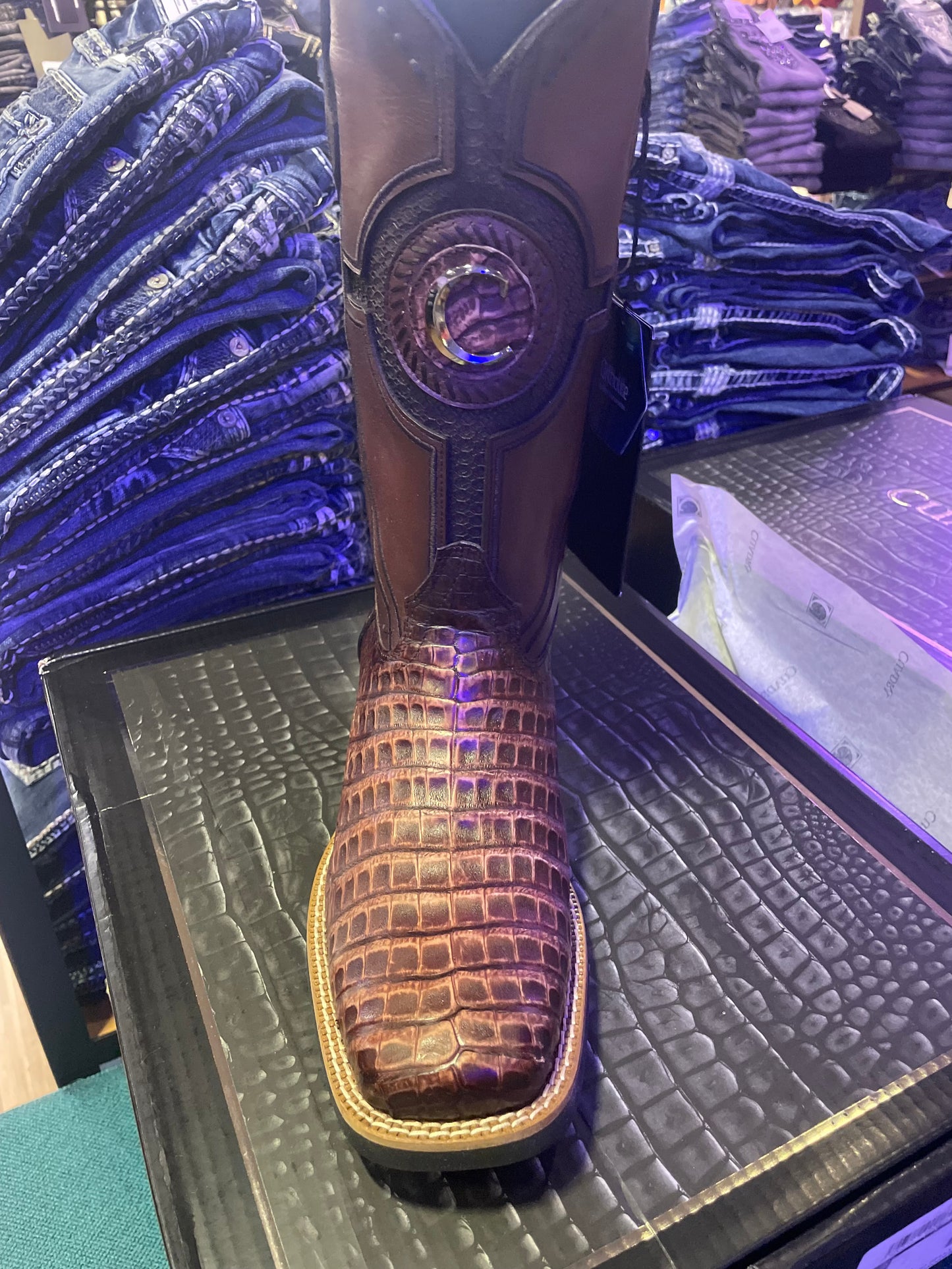 CUADRA FUSCUS SQUARE TOE LOMO BELLY BALTICO CAFE  - CU975