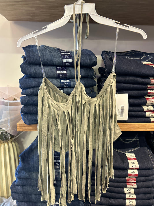 Fringe top