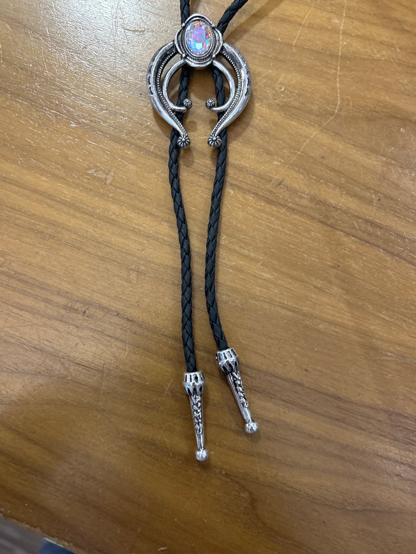 Black bolo tie