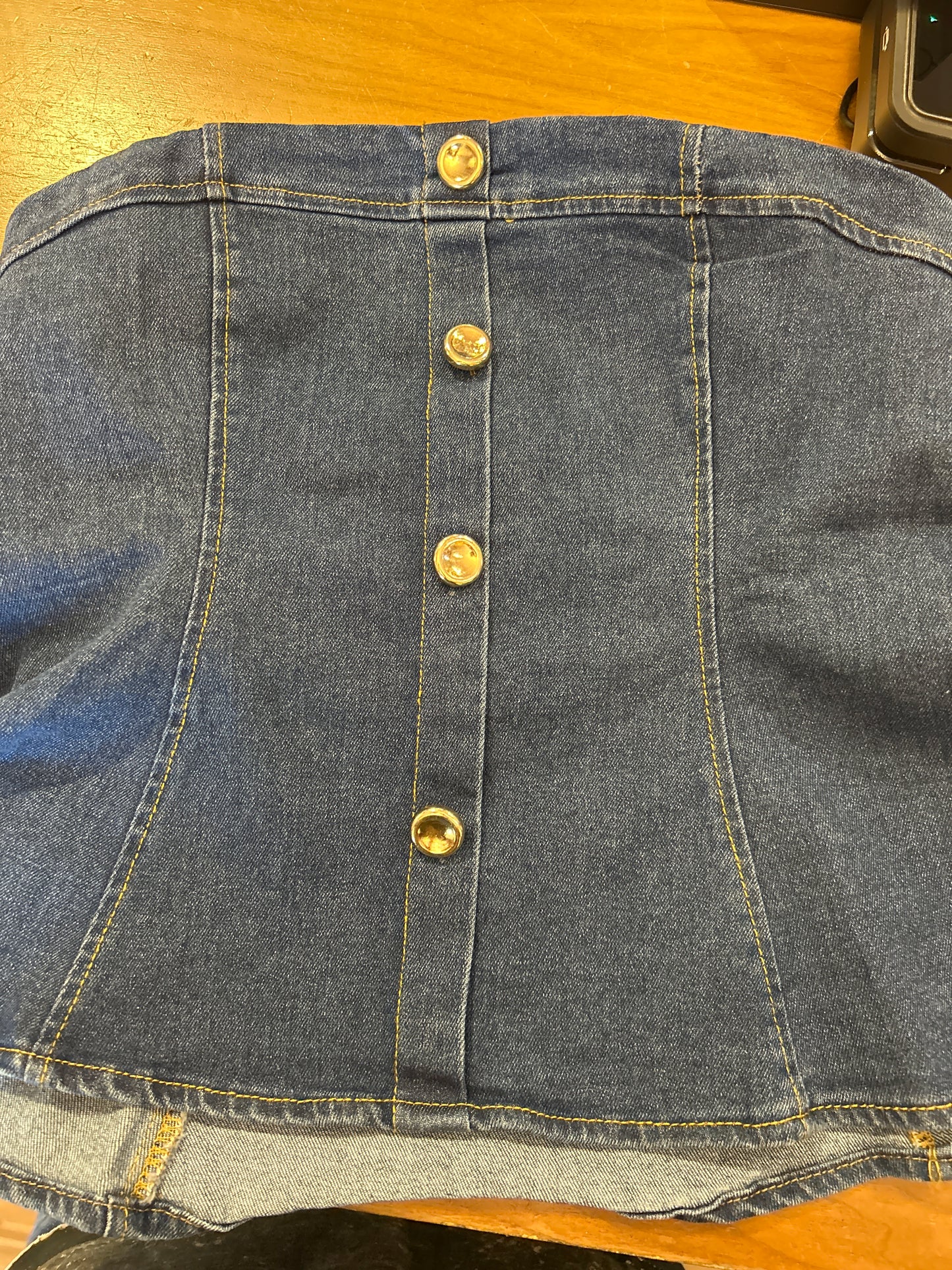 Denim top