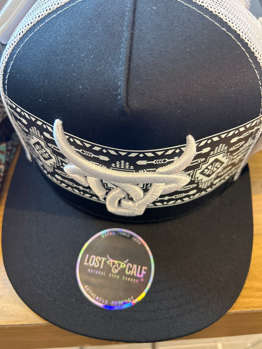 Lost Calf Hat Aztec