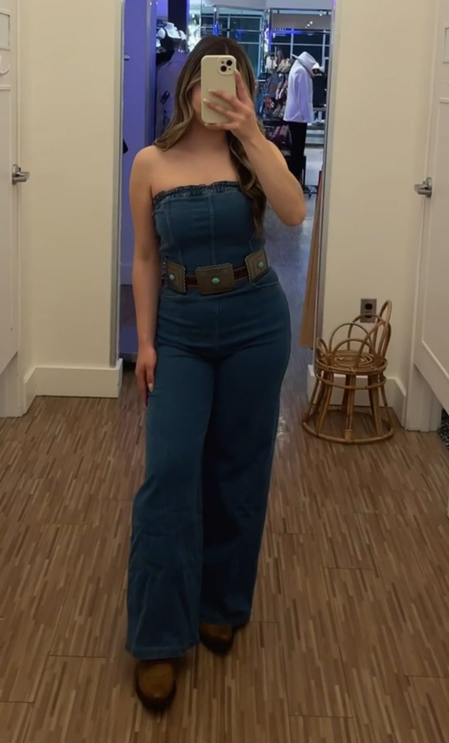 Denim Jumper (dark blue)