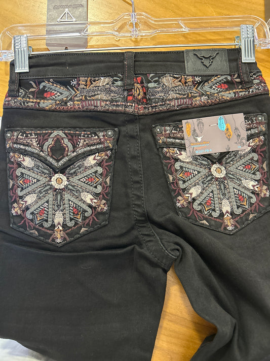 Girls boot cut jeans