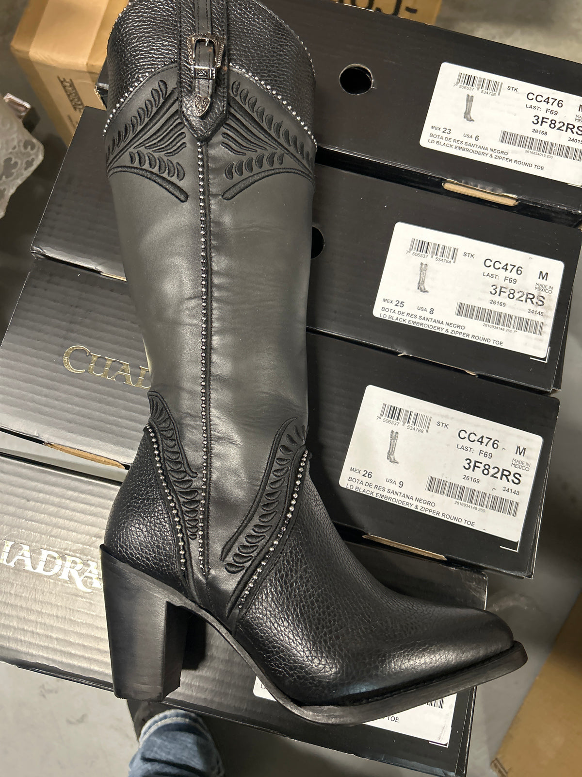 Cuadra Santana negro   CC476
