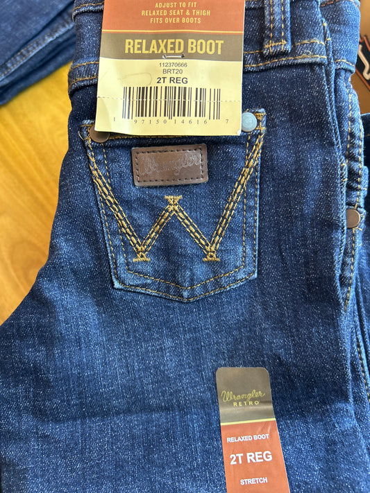 Kids Wrangler Retro Relax Boot