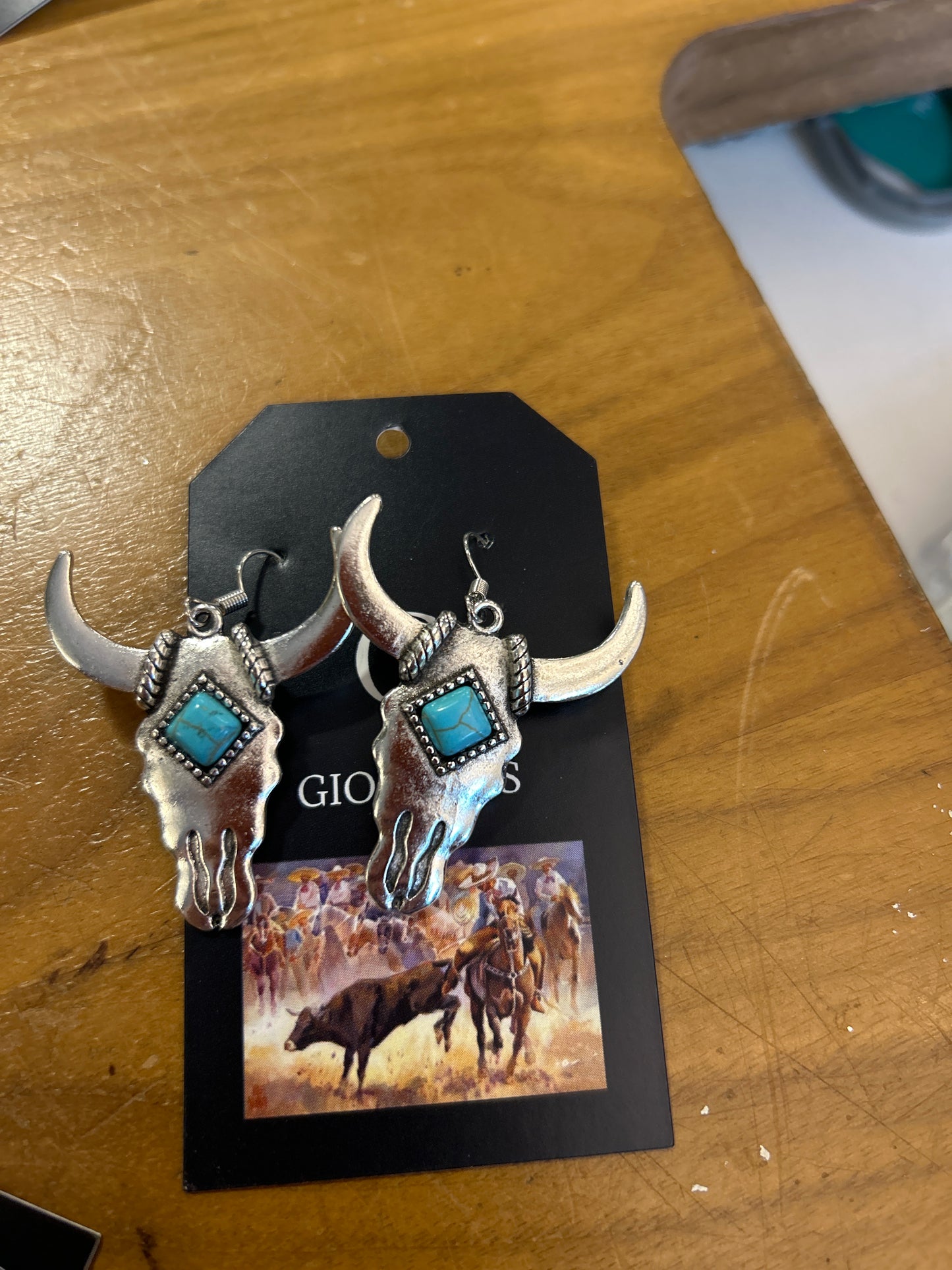 Bull earrings