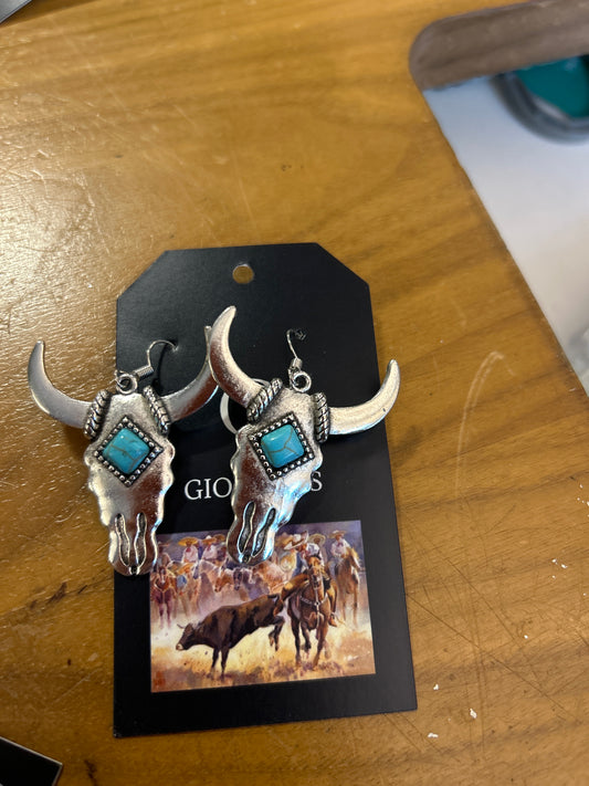 Bull earrings