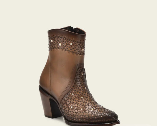 Cuadra Women's Round Toe Swarovski Boots cu773