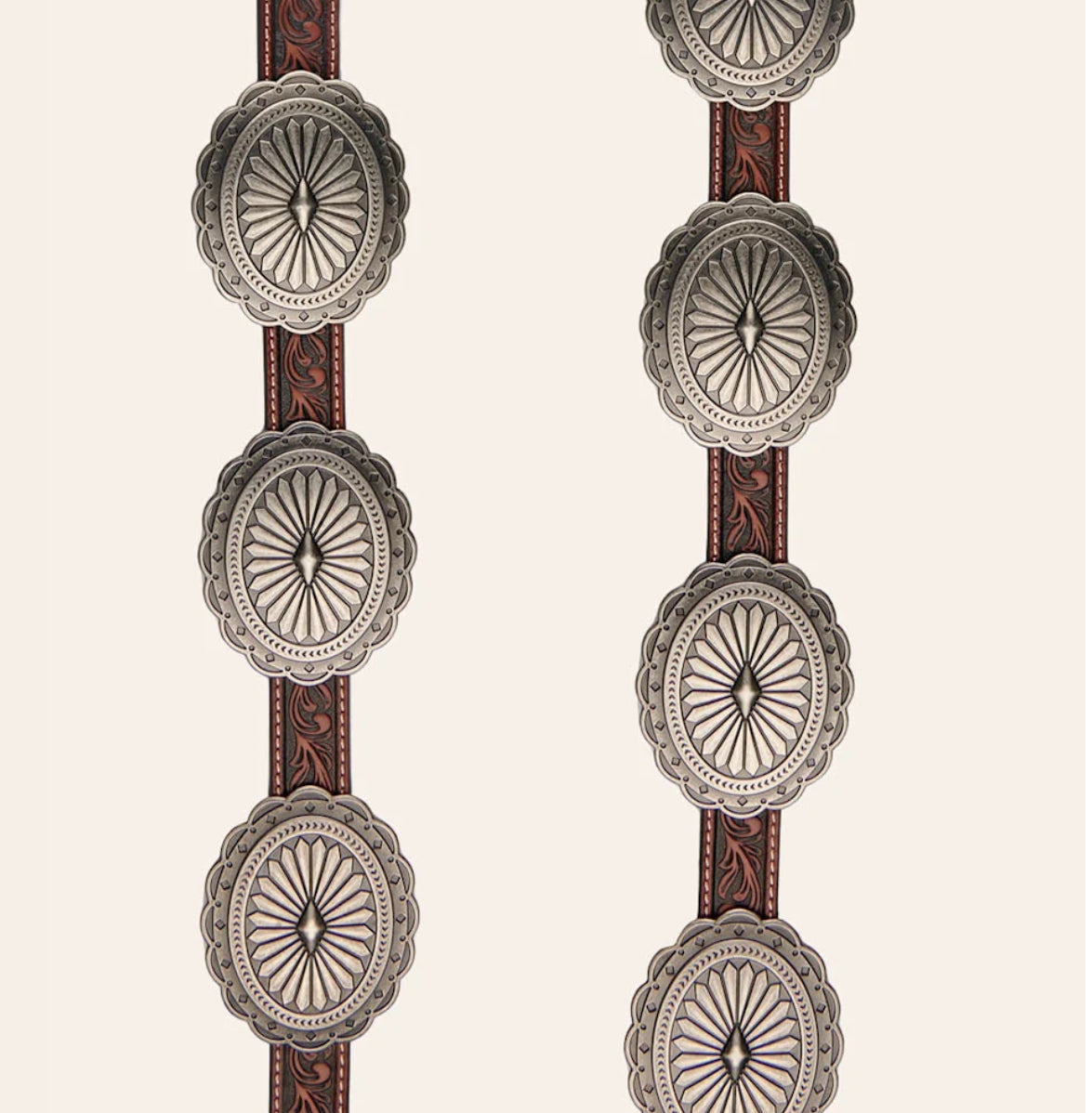 Ariat Belt women concho brown