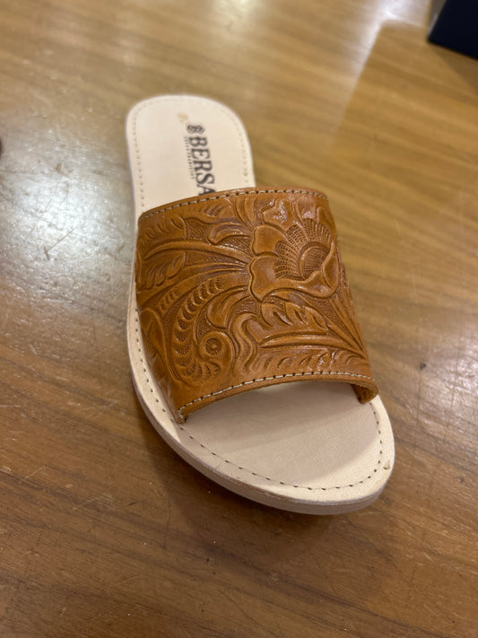 Huarache Cincelado Miel
