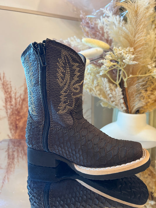 Sierra Toddler Python Boots