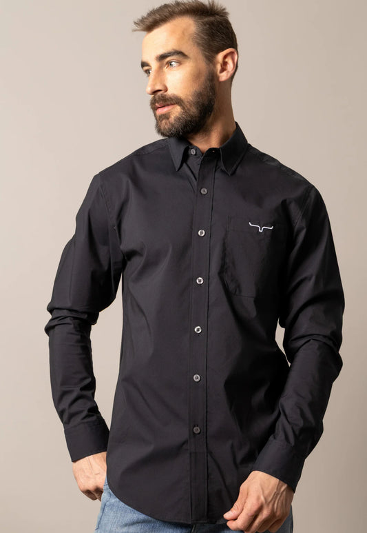 Kimes Ranch Team LS Shirt Black