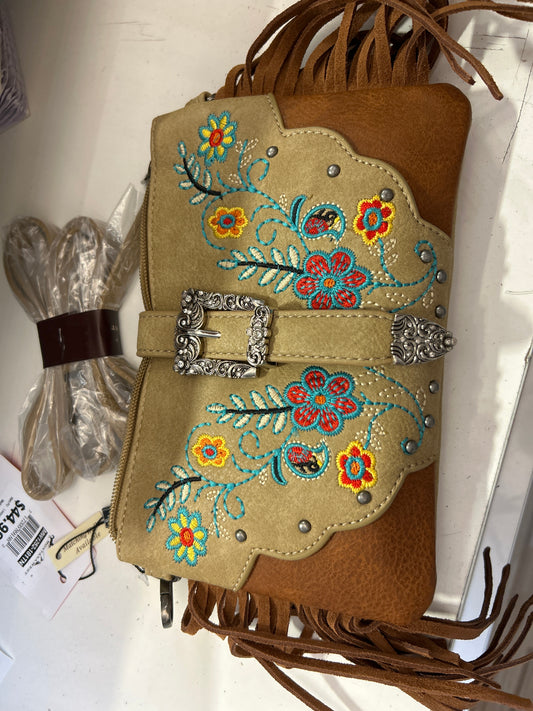 Fringe purse flowers 181TN