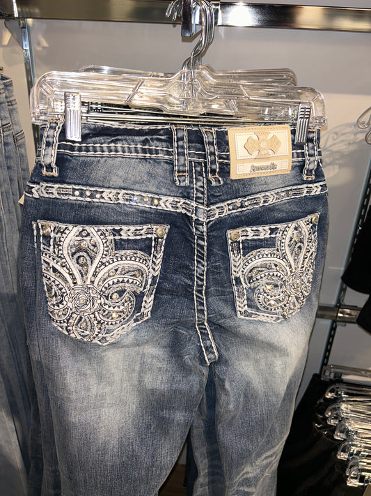 Women boot cut jeans