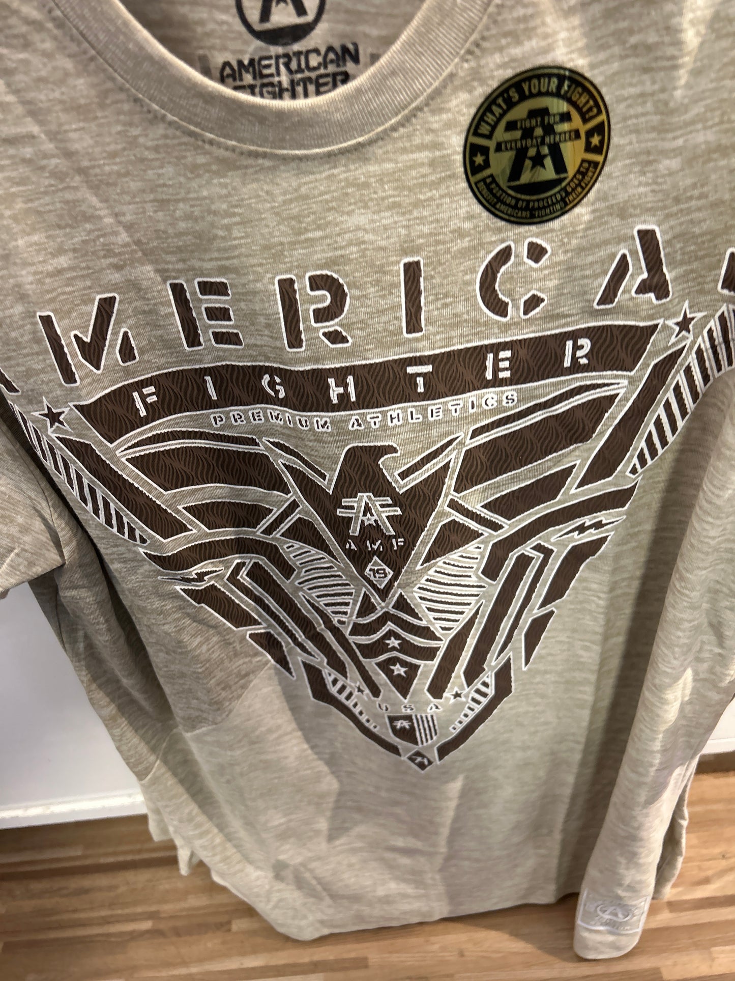 American fighter t-shirt