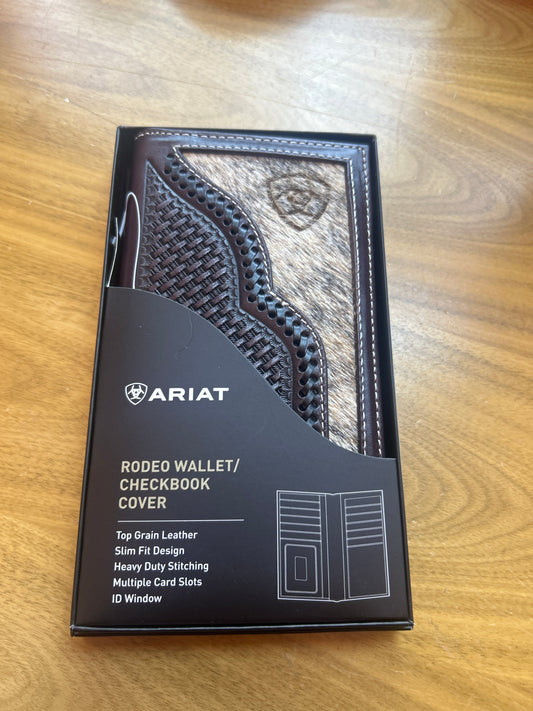 Ariat Rodeo Wallet - Grain Leather Cow Hide