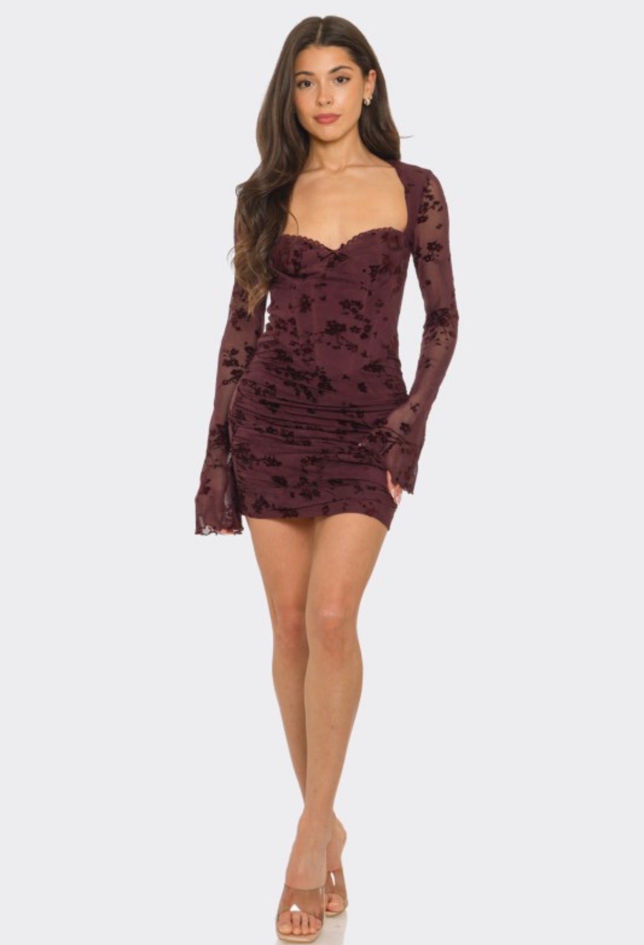 Long Sleeve Mini Dress