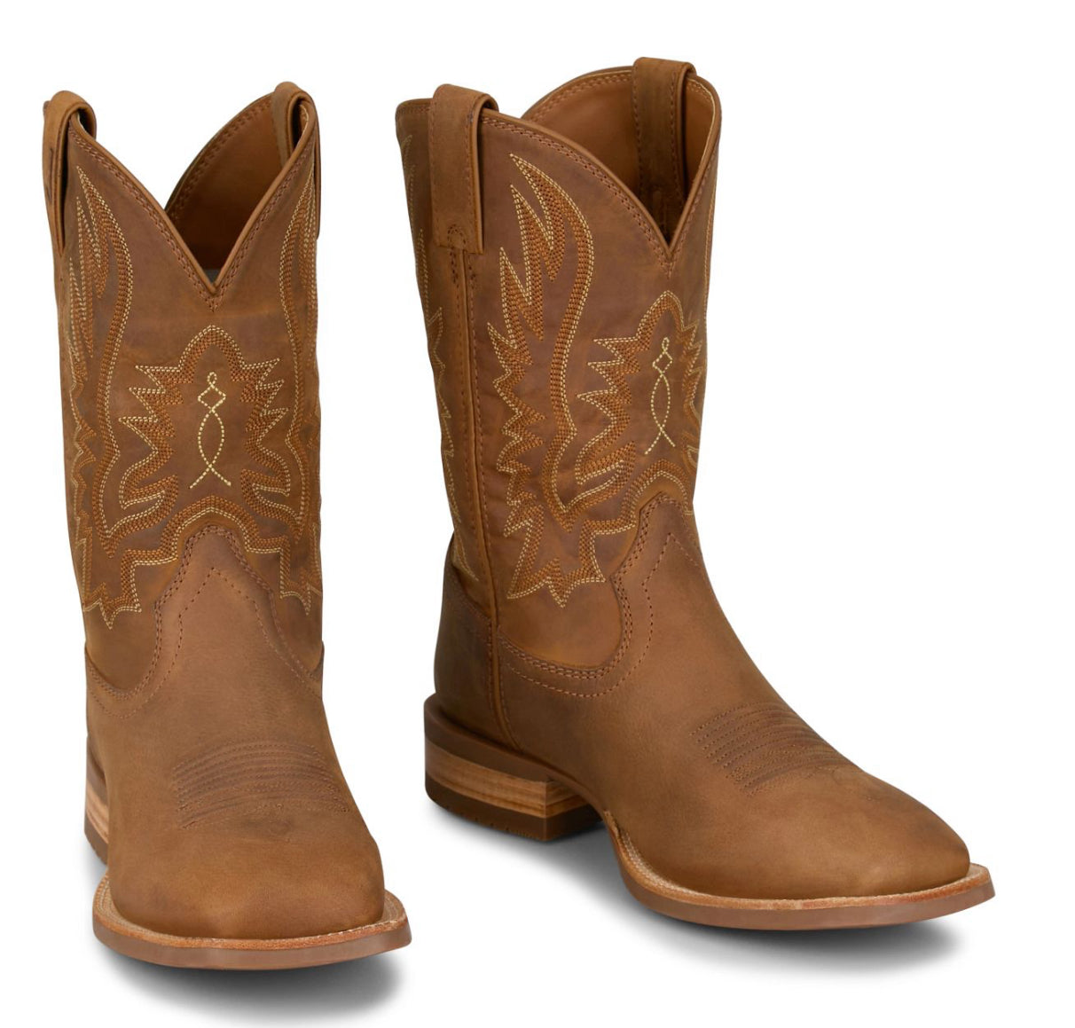 JUSTIN RUSTLE 11" WESTERN (chestnut) OL7331