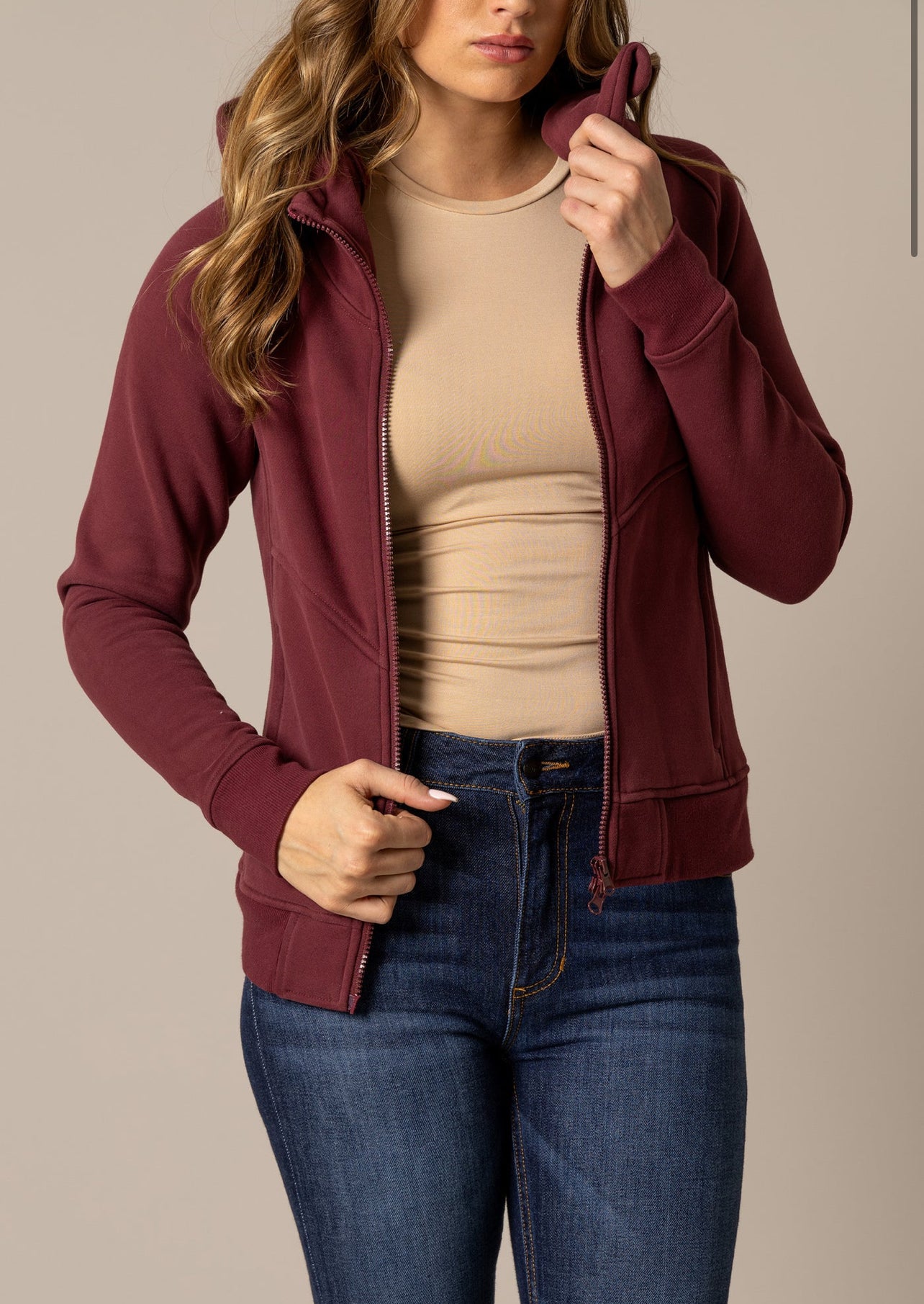 Kimes Ranch Hoodie Emma (Maroon)