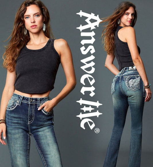 Women answer me jeans