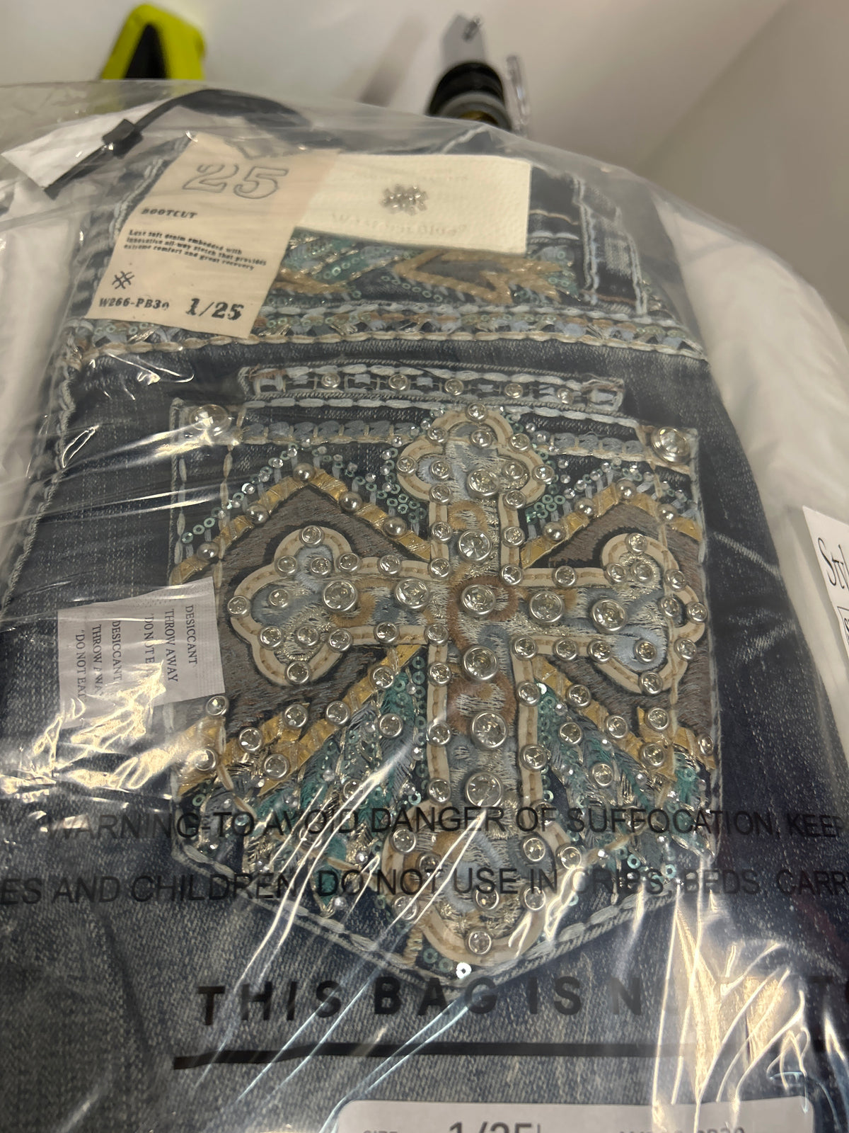 Western blue jeans w266k