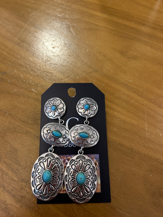 Concho Earrings