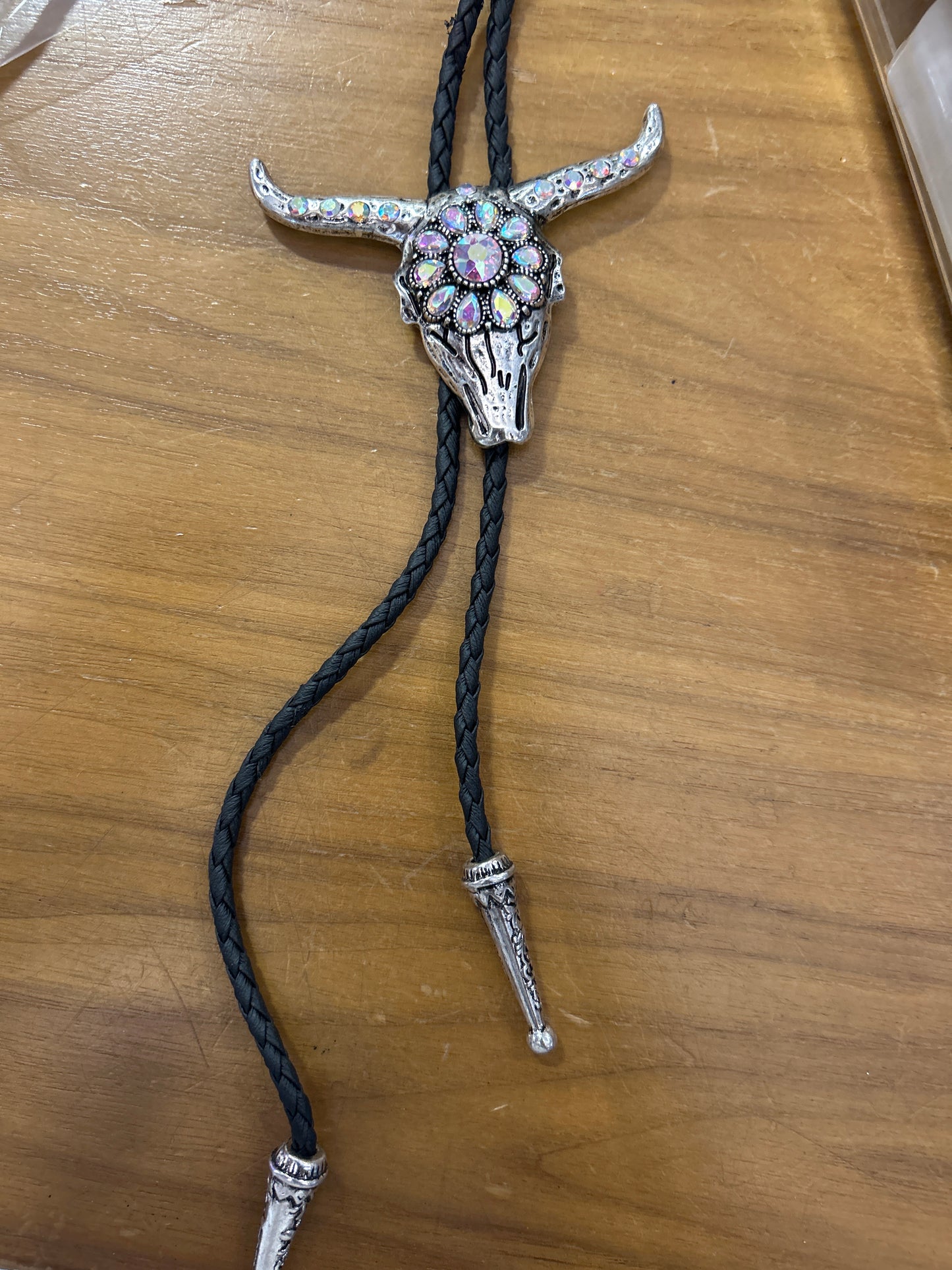 Black bolo tie