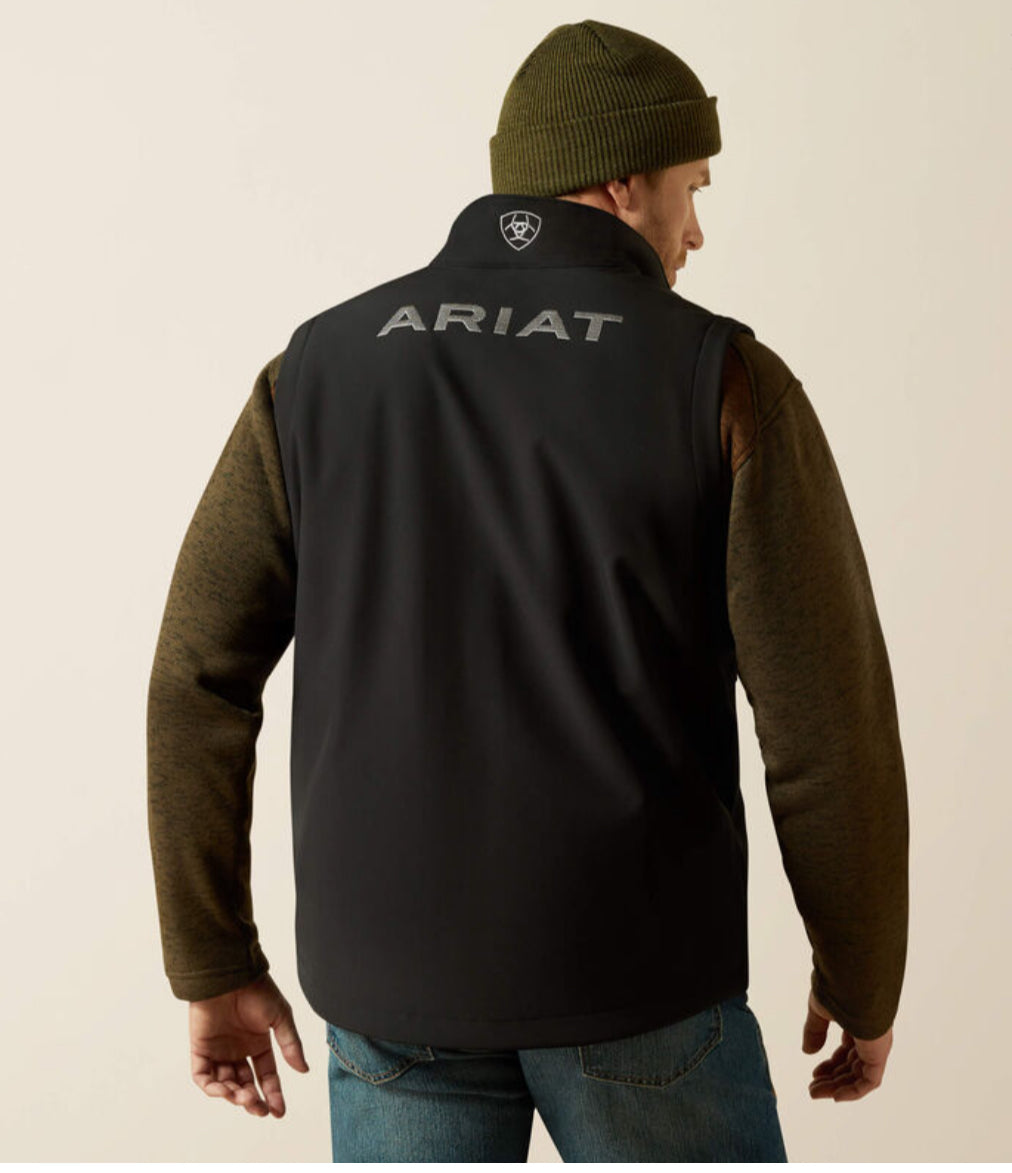 Ariat Logo Softshell Vest Black
