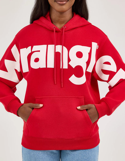 WOMEN'S WRANGLER BOLD LOGO HOODIE