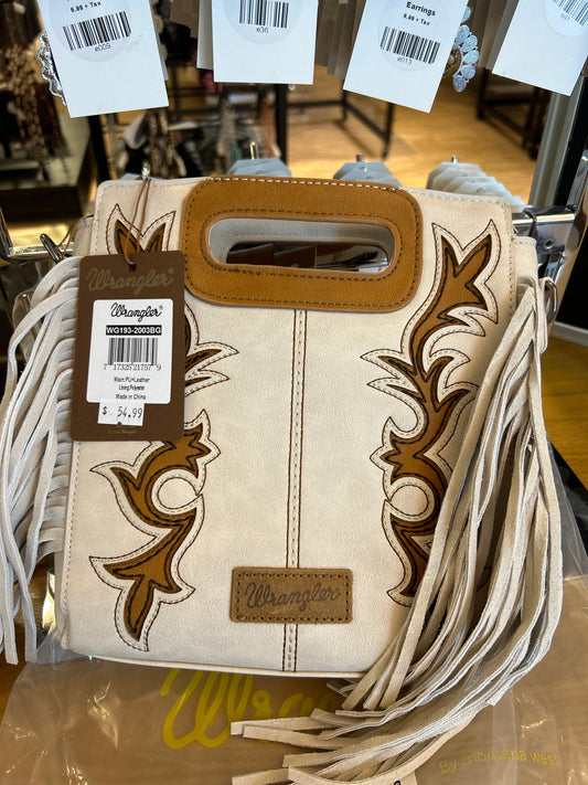 Wrangler tan purse