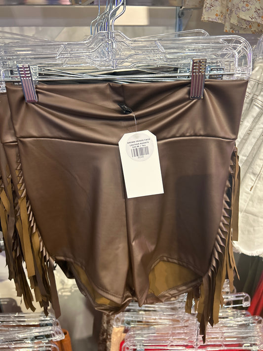 Fringe shorts