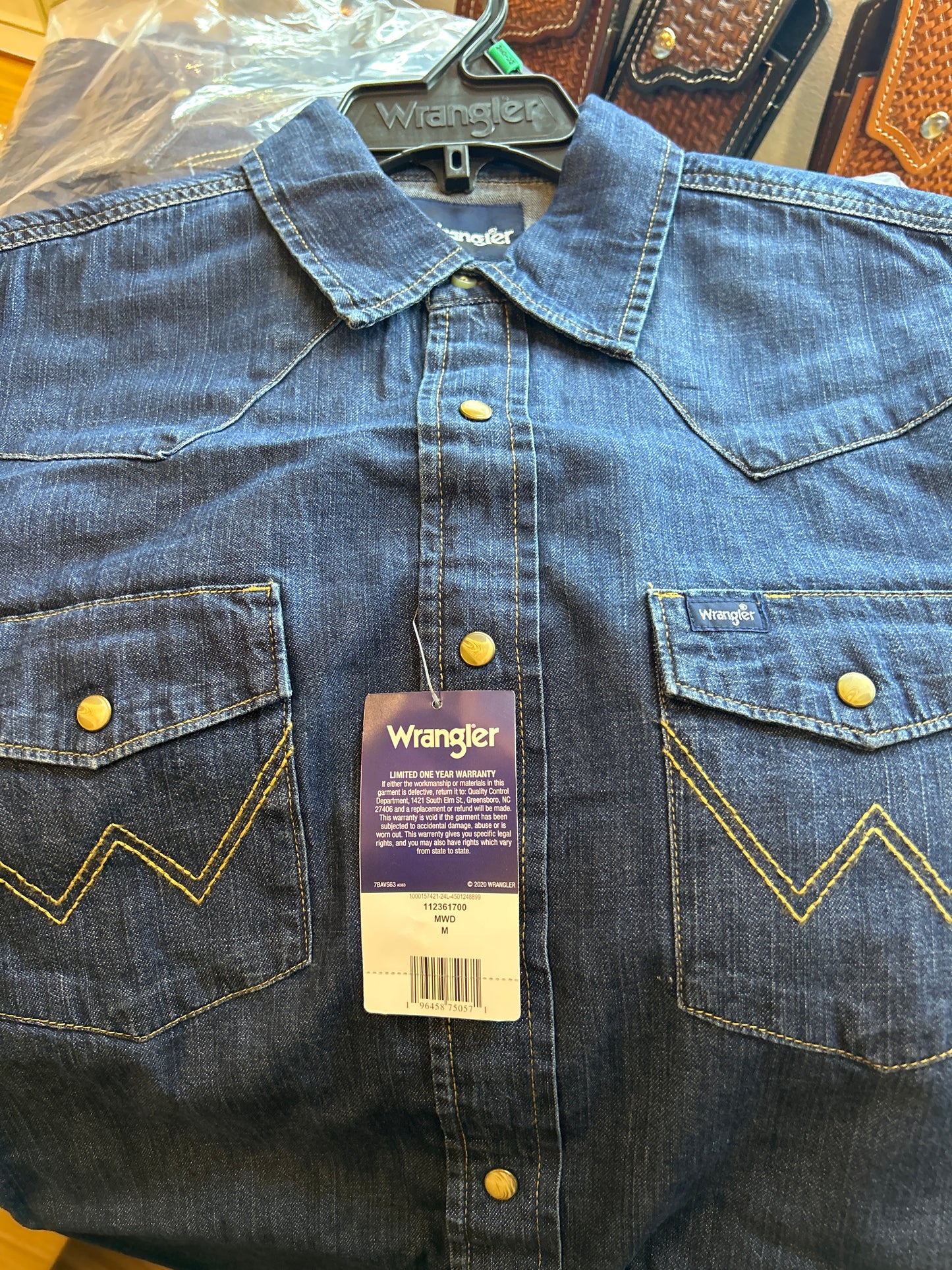 Wrangler denim shirt