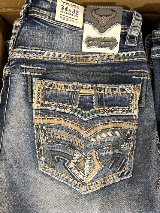 Wester Blue jeans