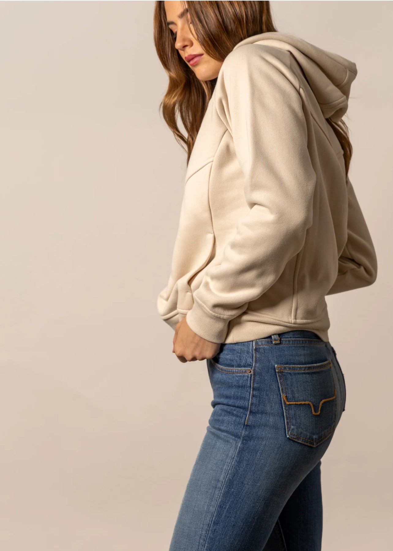 Kimes Ranch Hoodie Ella (Ivory)