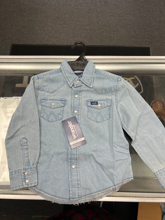 Wrangler denim kids shirt