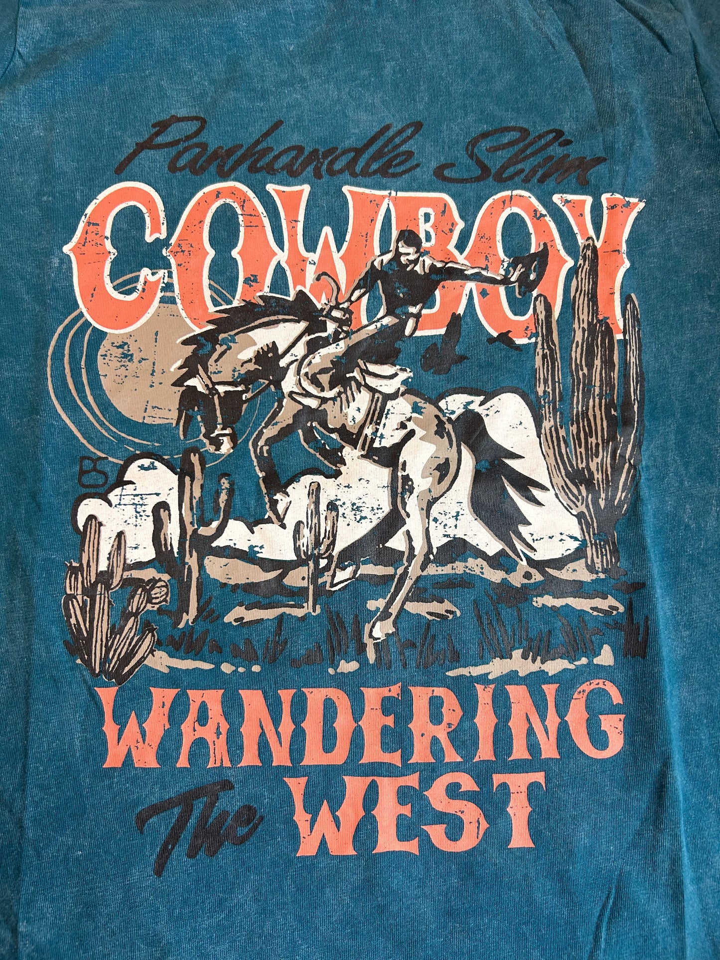 Wandering The West Panhandle Slim T-Shirt