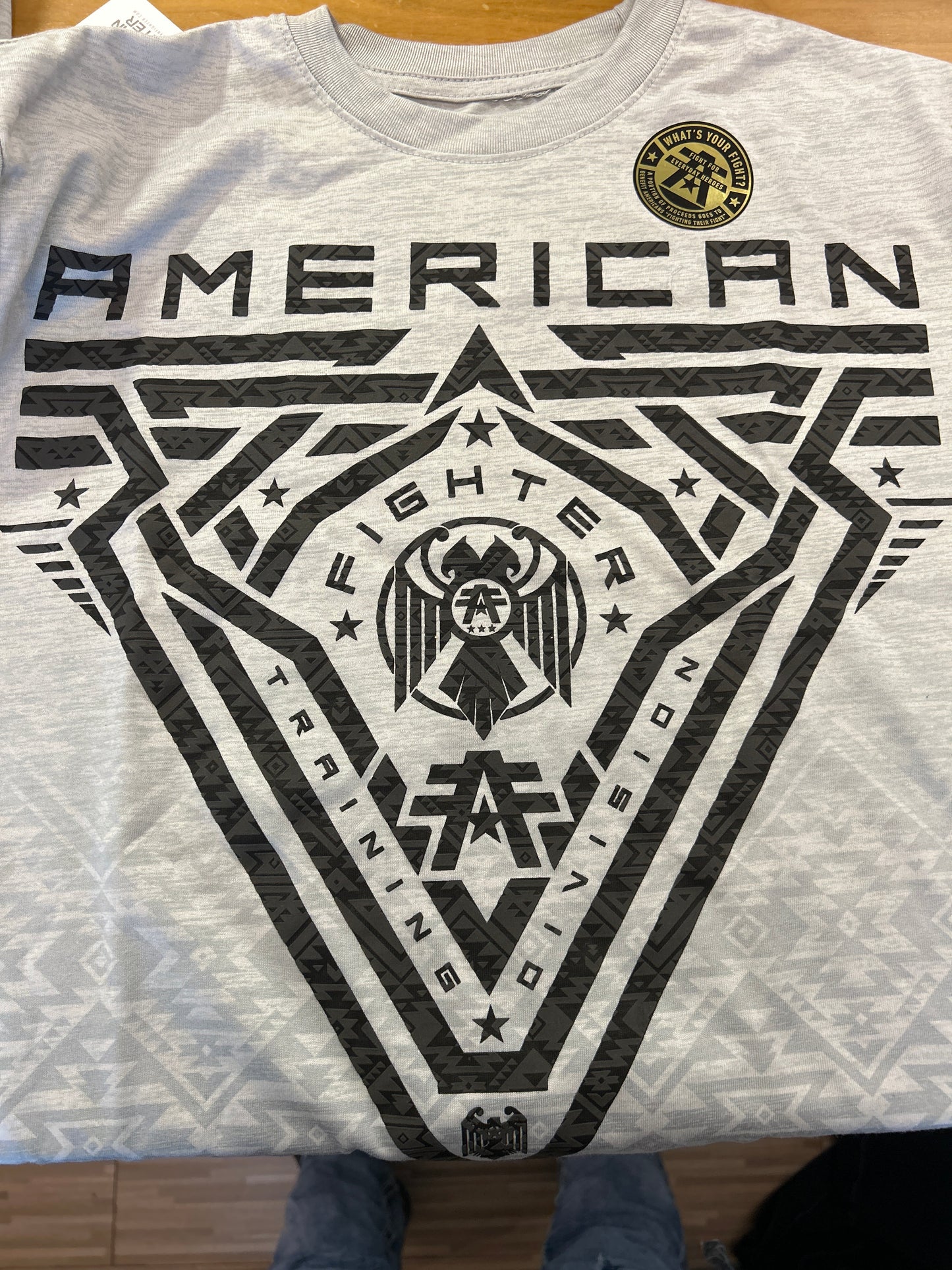 American fighter t-shirt