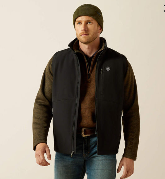 Ariat Logo Softshell Vest Black
