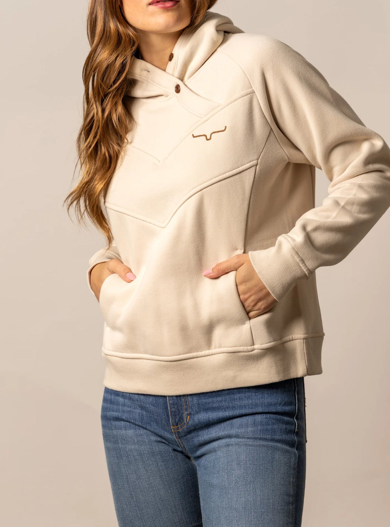 Kimes Ranch Hoodie Ella (Ivory)