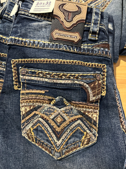 Wester Blue jeans