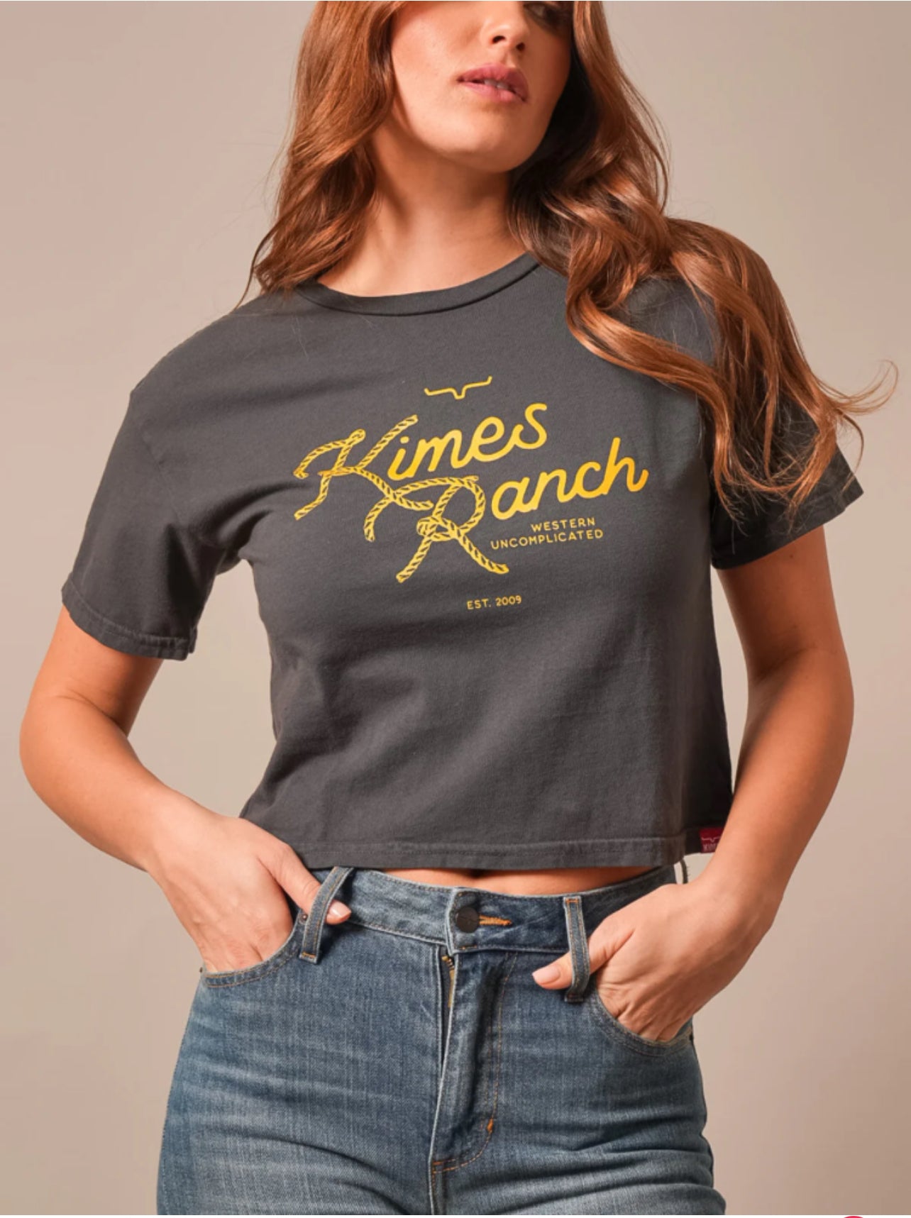 Kimes Ranch LASSO SCRIPT T-Shirt