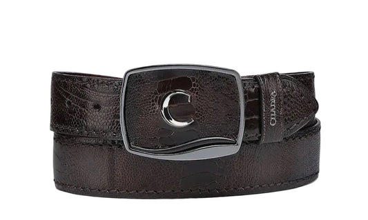 Cuadra Ostrich Leg belt bc439