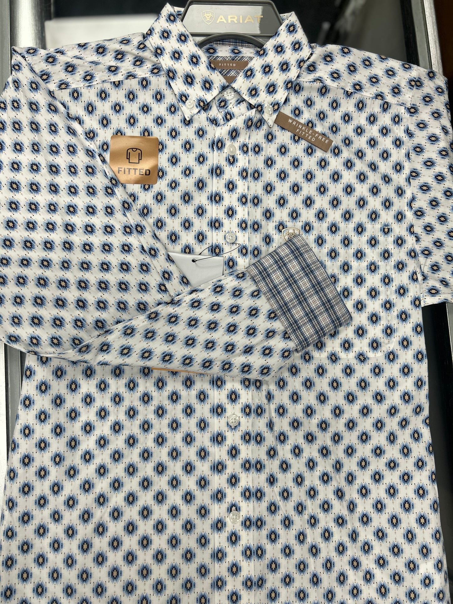 Ariat Wrinkle Free Fitted Shirt 47200