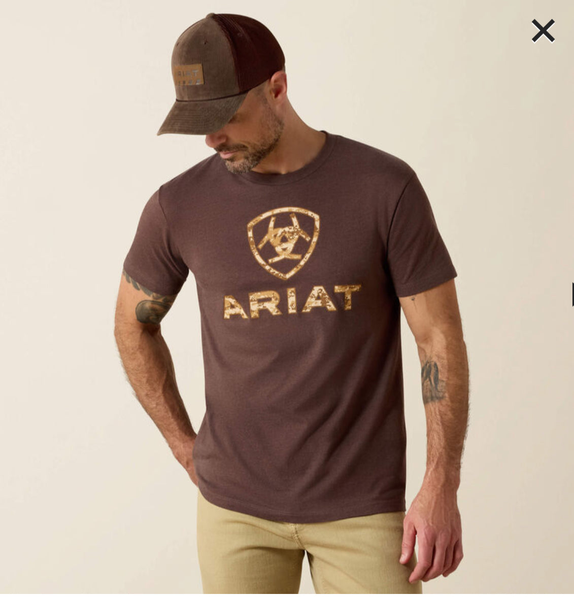 ARIAT LIBERTY USA DIGI CAMO        T-SHIRT