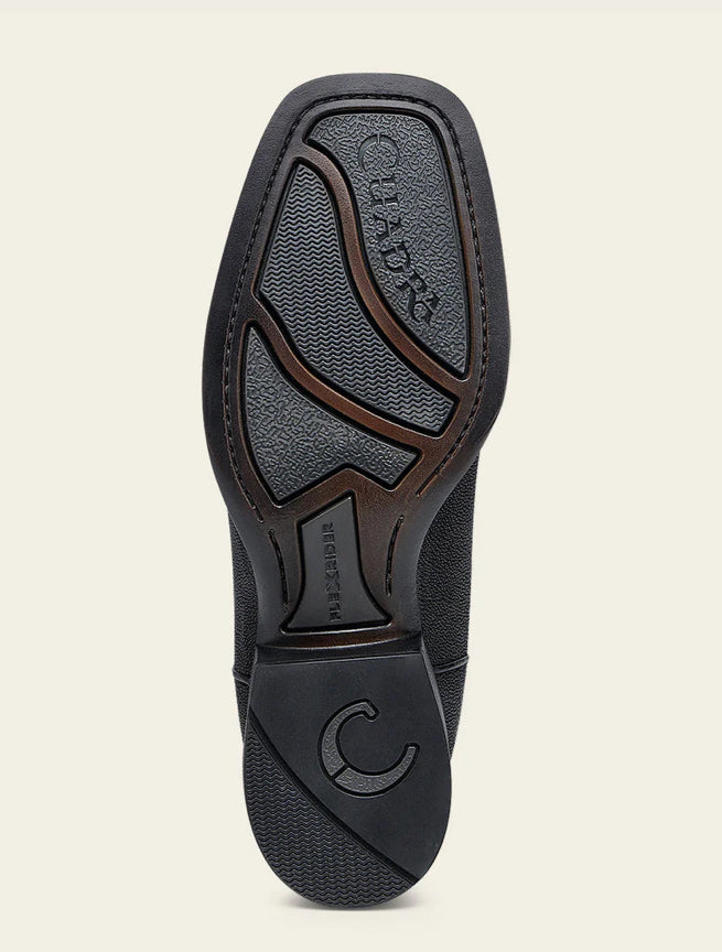 Cuadra mantarraya (negra) square toe - CC221