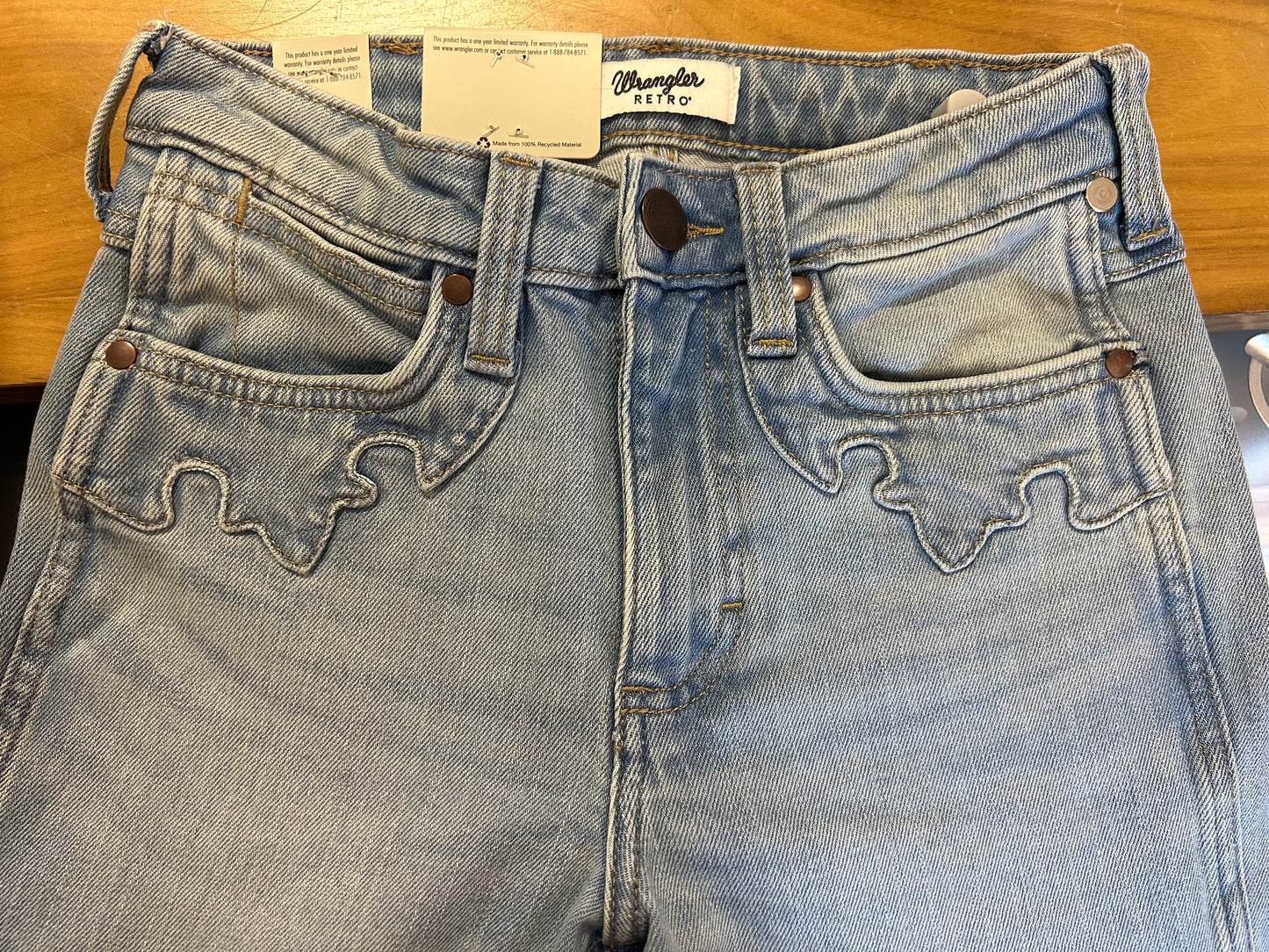 Women wrangler Bailey High Rise jeans Boot Cut