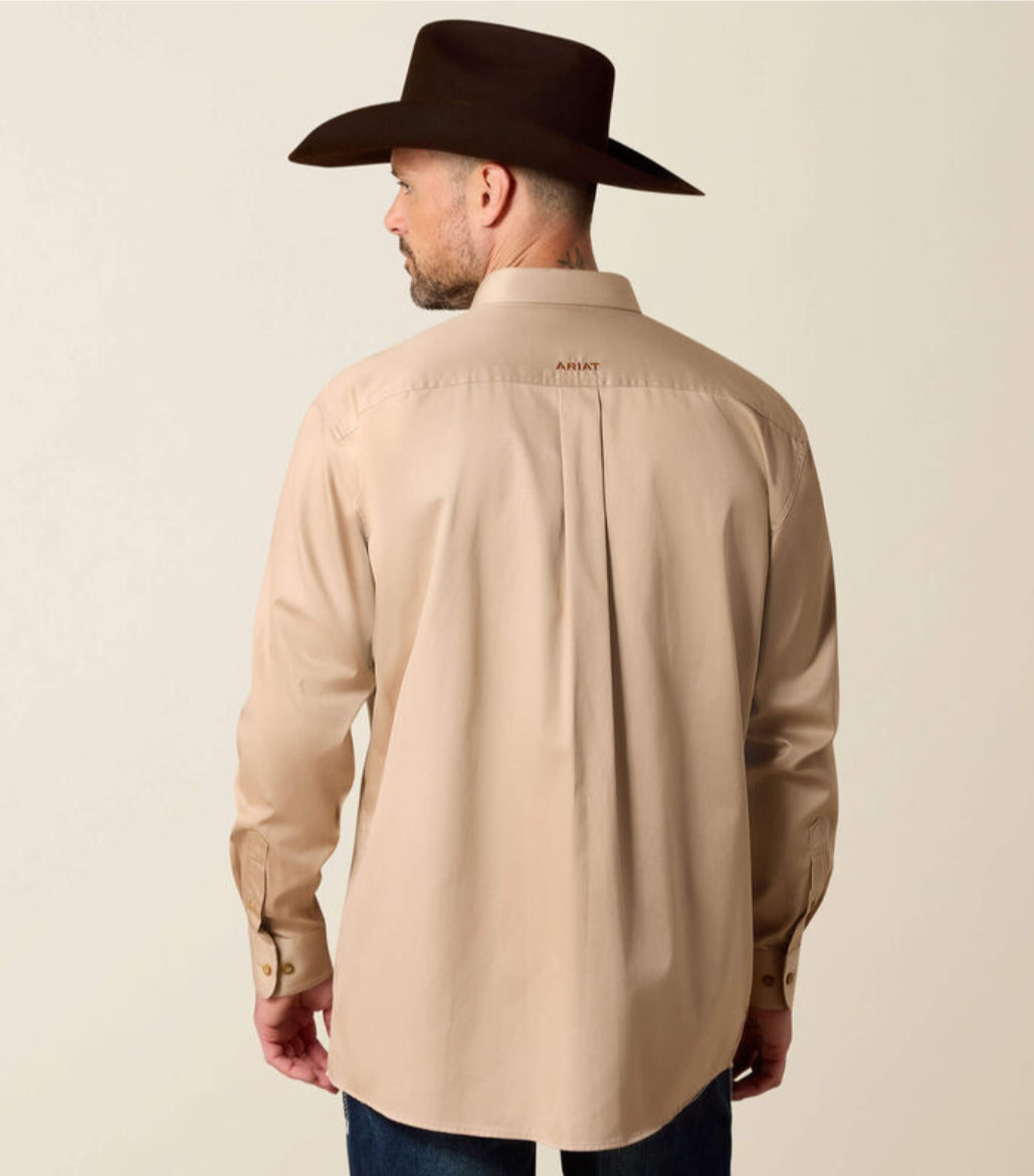 Solid Twill Classic Fit Shirt