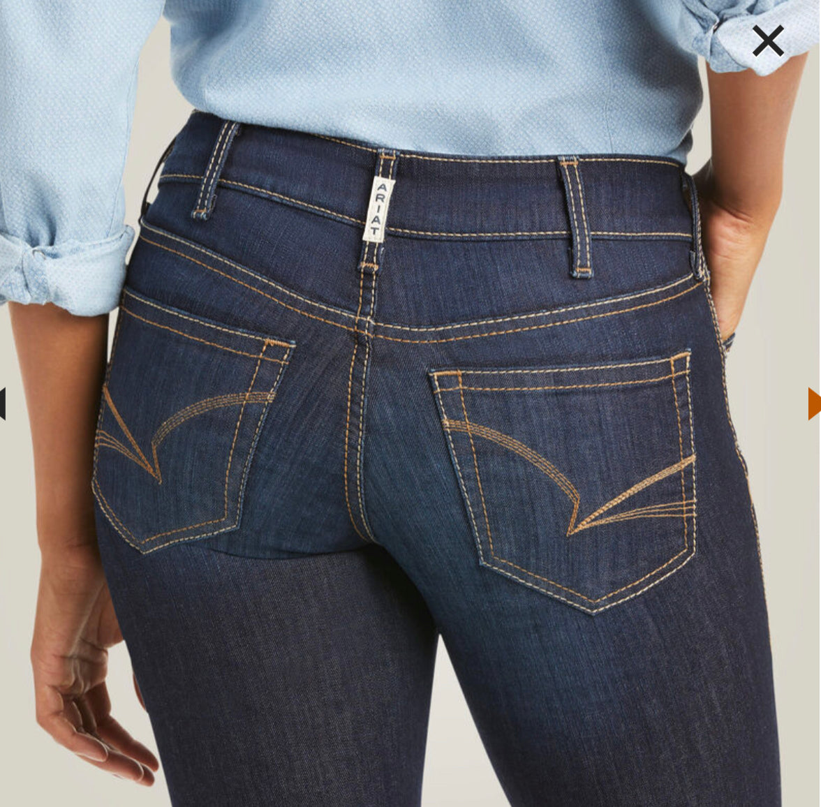 Ariat Jeans Mid Rise Boot Cut