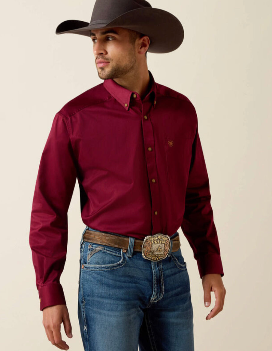 Ariat Solid Twill Classic Fit Shirt