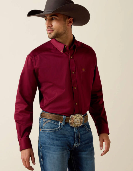 Ariat Solid Twill Classic Fit Shirt